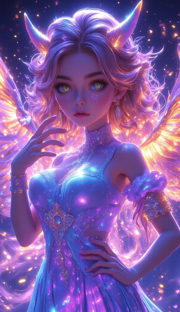 (best quality, masterpiece, colorful, dynamic angle, from below, highest detailed)upper body photo, full body photo, fashion photography of cute mechangel, glowing 4 wings, solo, glowing armor, glowing halo, building, glowing mechanical 4 wings (intricate details, hyperdetailed:1.15), detailed, light passing through hair, (official art, extreme detailed, highest detailed), HDR+