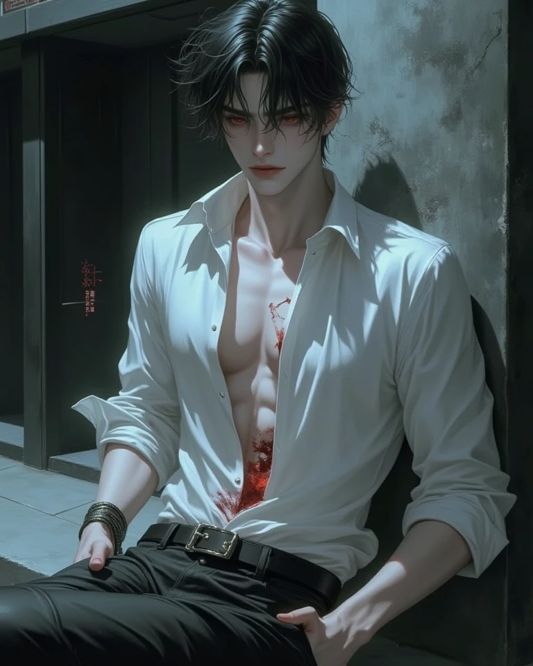 Wounded man