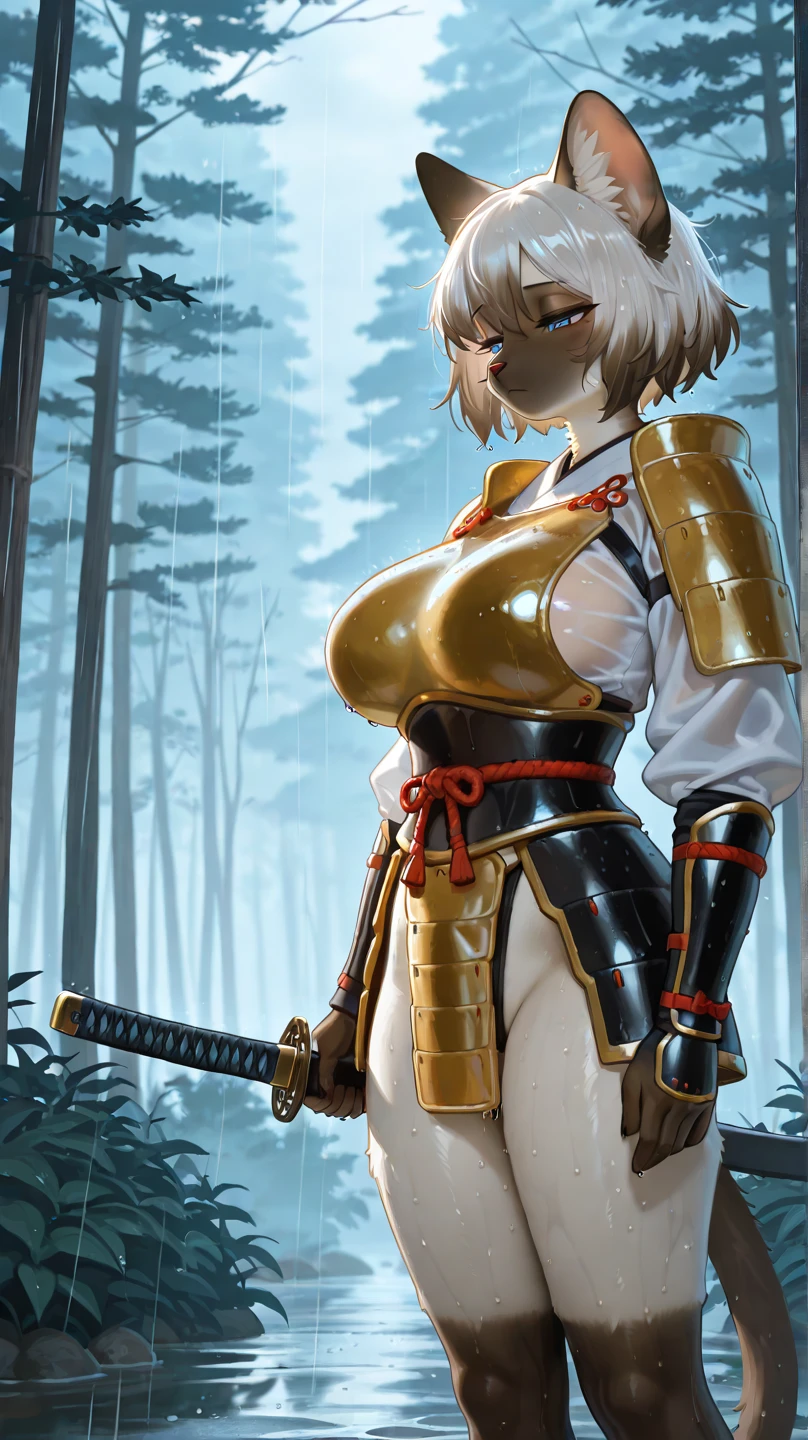 ((((hide hand)))), 1girl, clementine \(overlord\), armor, garter belt, gauntlets, blonde hair, short hair, red eyes, smile, psycho smile, mouth open, psycho face, empty eyes, crazy eyes, crazy smile, (nighttime, night, dim lighting, dark atmosphere), masterpiece, extremely detailed CG unity 8k wallpaper, best quality, 32k, focus sharp ,((huge breast)),