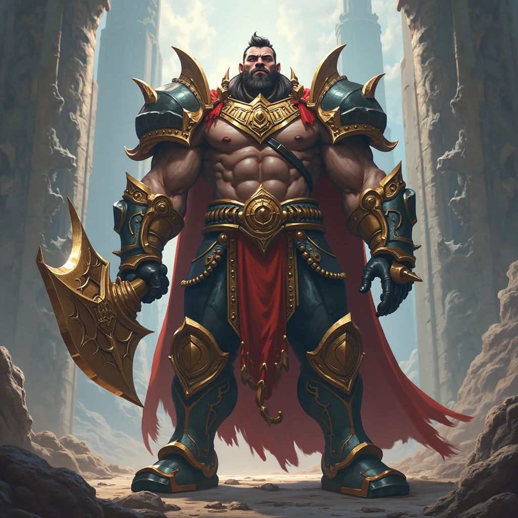berserker full body portrait, D&D style, axe, man, muscles, photorealistic, highly detailed, art station, smooth, sharp focus, art by Michael Whelan, Artgerm, Greg Rutkowski and Alphonse Mucha, vibrant, photorealistic, realistic, dramatic, dark, sharp focus, 8K