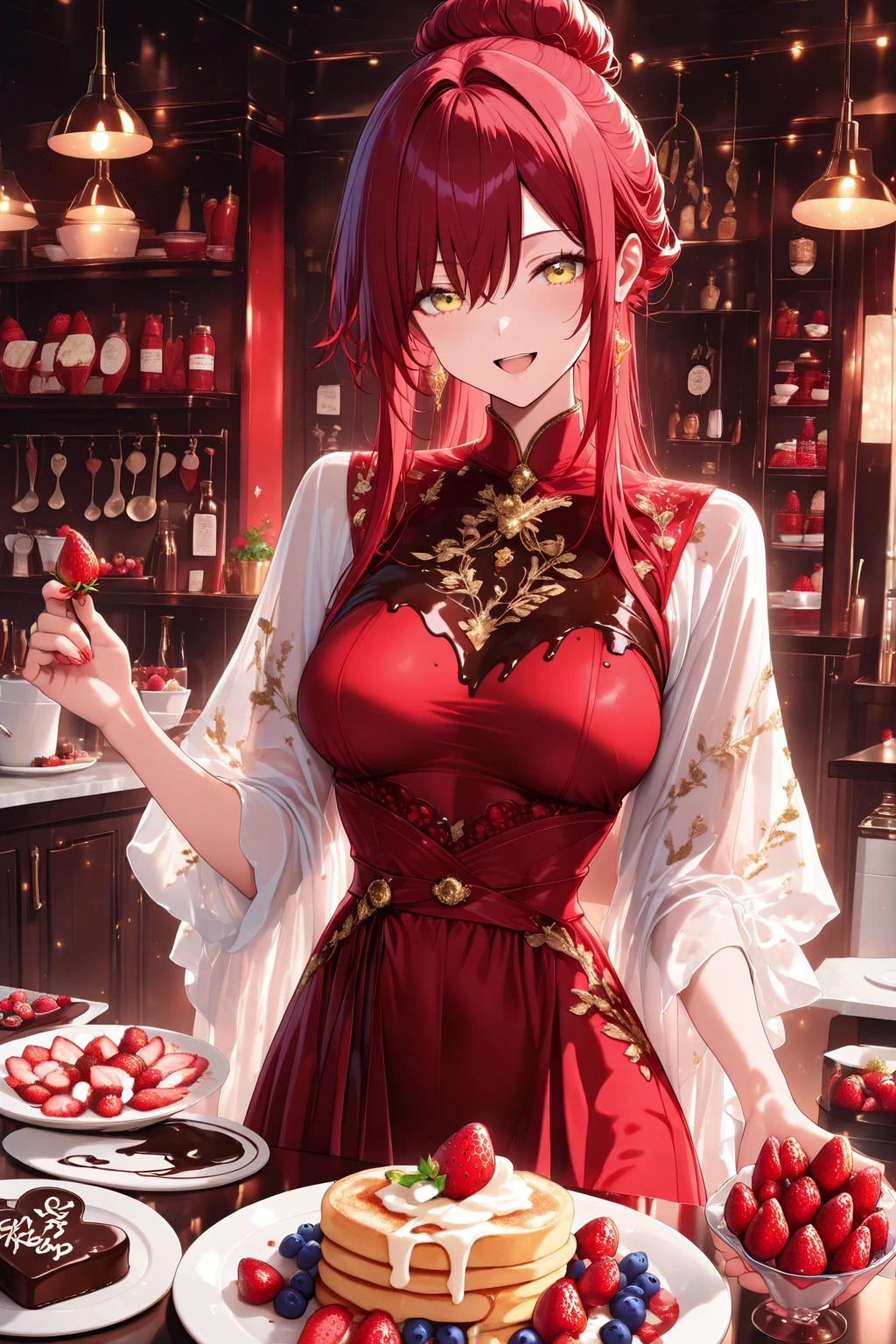 masterpiece, The best quality at the best., 1 woman, mature woman, elegant, china idol, Ancient China,