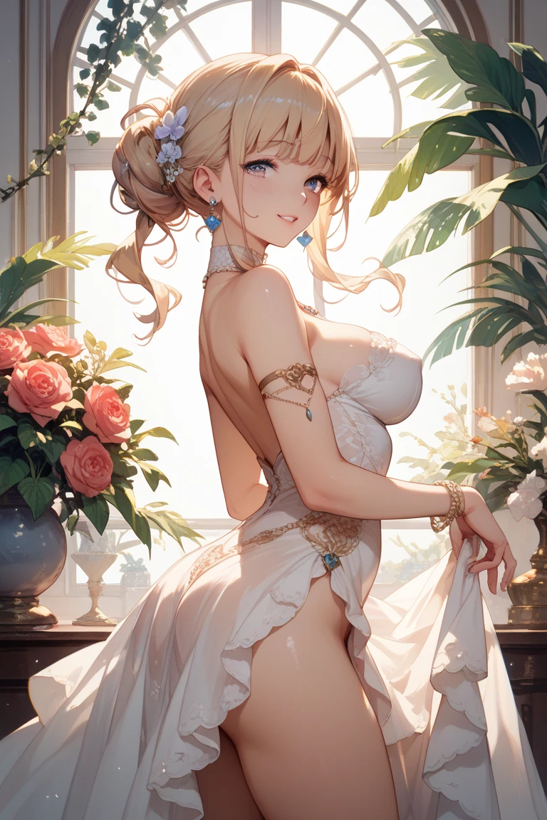40-year-old mature woman、sensual curves、huge breasts、thighs、bubble、Ass masterpiece, 最high quality, Super detailed, full body shot, mature woman, Beautiful Mature Woman, nightgown and underwear, enchanting smile, thick lips, Chubby lips, blush, looking at the viewer, provocative expression, beautiful hairstyle, cleavage, Plump、curvy hips、attractive face、naughty face、sexy lingerie 、an inviting gaze、Expression of emotions、Lewd underwear、erotic see-through lingerie set、Standing position、gorgeous accessories 、Women with big breasts, bare shoulders, golden hair, colored feather, metal ornaments, colored flowers, particle, light, (masterpiece, 最high quality, 最high quality, official art, beautiful and aesthetic:1.2), (1 girl:1.3), very detailed,(Fractal Art:1.1),(colorful:1.1)(flowers:1.3),most detailed,(zentangle:1.2), (dynamic pose), (abstract background:1.3), (shiny skin), (lots of colors :1.4), ,(earrings:1.4), (feather:1.4),masterpiece, 最high quality, Super detailed, 30~40 years, full body shot, mature woman, Beautiful Mature Woman, nightgown and underwear, enchanting smile, thick lips, Chubby lips, blush, looking at the viewer, provocative expression, short hairstyle, cleavage, Plump、curvy hips、attractive face、naughty face、sexy lingerie 、an inviting gaze、Expression of emotions、Lewd underwear、erotic see-through lingerie set、Standing position、gorgeous accessories、various hairstyles,gold headband,plump breasts,convex buttocks,greek clothing,Tulle covers the breasts,perfectly proportioned, detailed clothing details,marble,god statue,cinematic lighting, film grain, Fuji color, contrast of light and dark, 8K, masterpiece, Super detailed, high detail, high quality, High resolution, 、(((erotic see-through lingerie set)))、gorgeous accessories、raise your butt, from below, (((NSFW:1.2)))、exposed chest、gasping face、Openwork decoration,(((see through dress)))、(((anatomically correct body))) , 最high quality, Super detailed, (((Lewd underwear)))、raise your butt, from below, (NSFW: 1