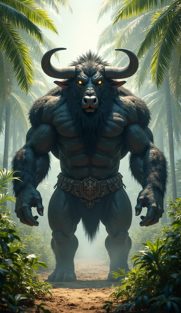 Huge bulls,Mighty horns,There are God's eyes,Delicate, thick brown hair,Strong bull,Noticeable muscle texture,The front face is centered,In the medieval forest,(complexdetails:1.12), HDR, (complexdetails, ultra - detailed:1.15), (Cinematic look:1.4), soothing tones, insanely details, Complicated details, ultra - detailed, low-contrast, Soft cinematic light, dim colors, exposure blend, HDR, faded, slate grey atmosphere,《The cinema is ultra-realistic》,(Do not appear in human form:1.3)