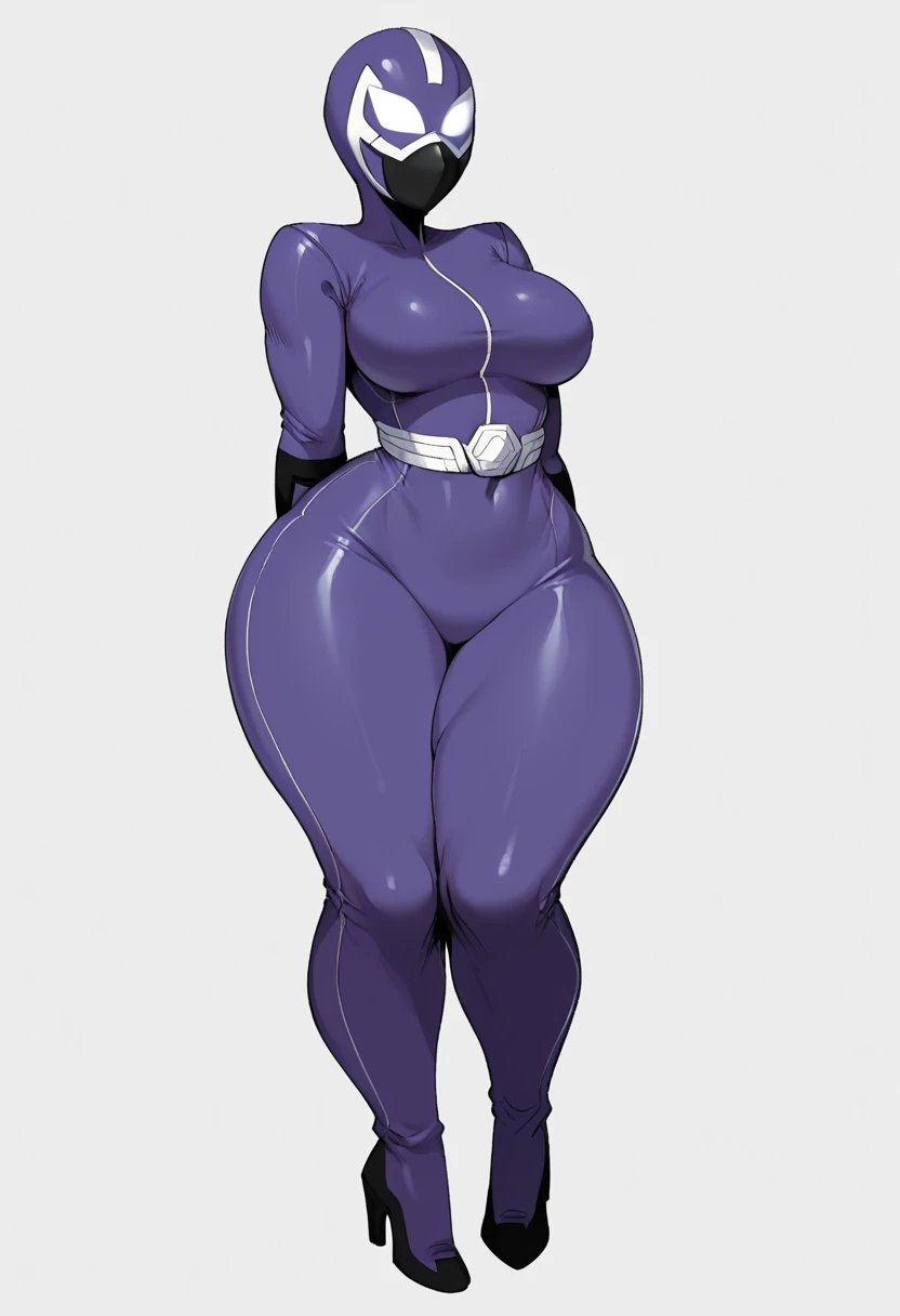 (solo:1.1),(masterpiece), (best quality:1.3), ultra detailed, intricate, professional art, digital art, absurdres, shadraven, 1girl, solo, (grey skin:1.4), dark purple hair, bob hair, purple eyes, hips wider than shoulders, pear shaped body, thick thighs, red jewel in forehead, jewels, long sleeved turtleneck leotard, Shadraven stading with legs spread outside at night, penis bulge, testicle bulge, universal lighting,,
