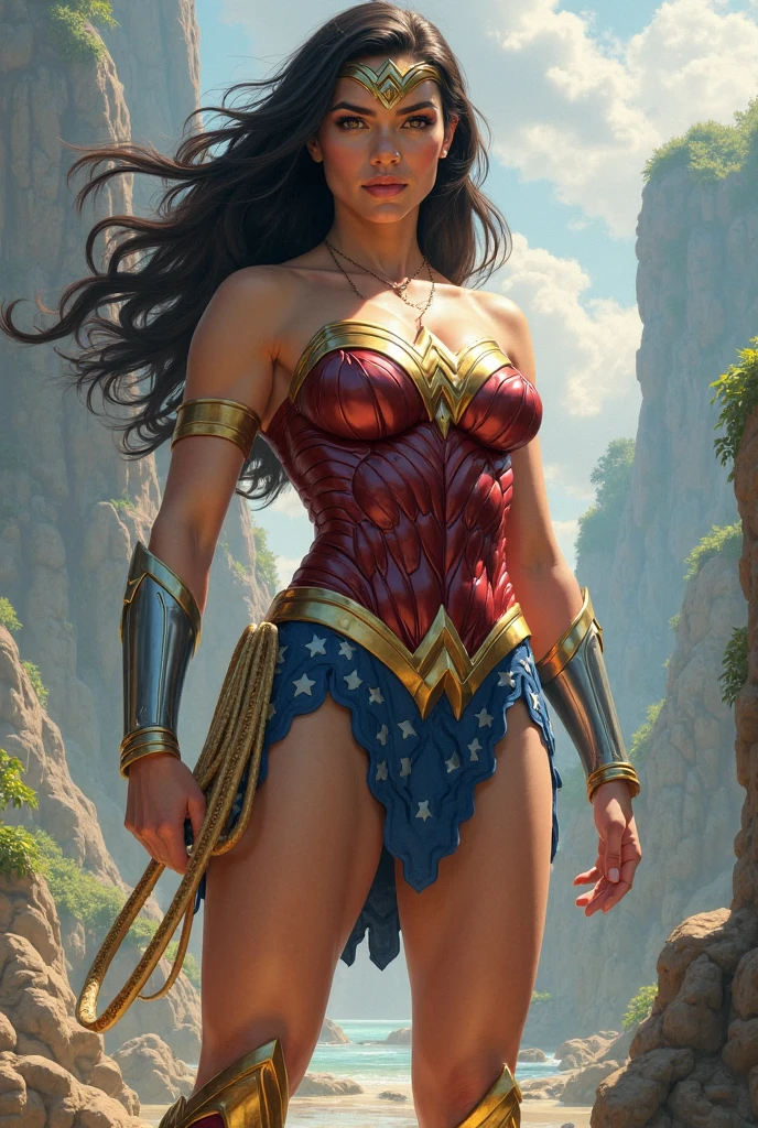 naked wonder woman