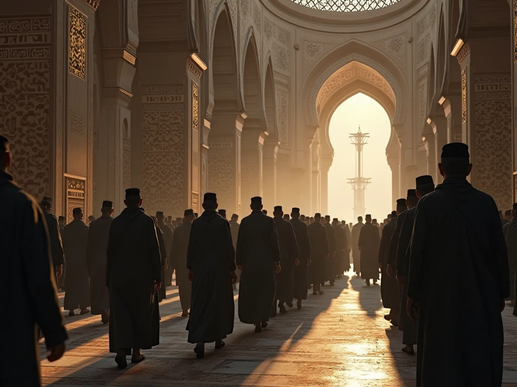 homeless people go to mosque and no one who there