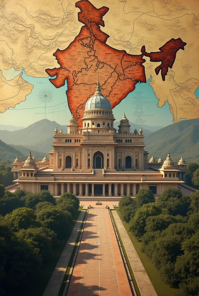 Give me a Indian YouTube channel logo that's called by ‘HISTORICAL INDIA’ ADD CHANNEL NAME HISTORICAL INDIA MADE IT MORE REALISTIC AND CHANGE THE TAG MAHEL 