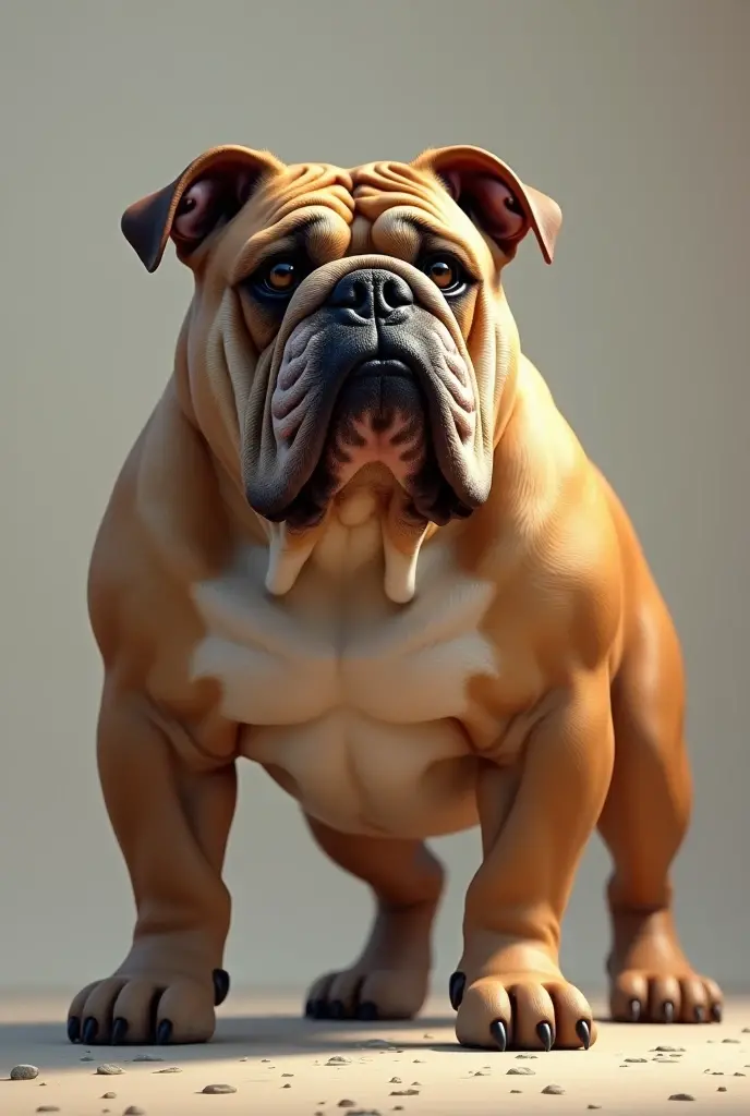generate a picture of English bulldog