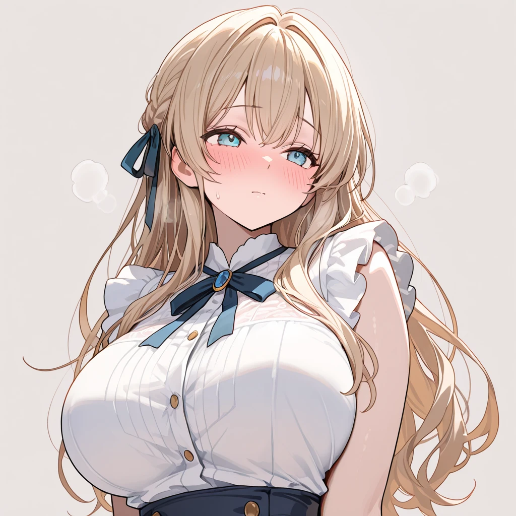 {{{{{16k,Ultra High-resolution realistic romantic Leaked photos of a bare neat virgin girl with her own swaying huge tits as pretty as a actress with white ribbons, She's in sunny glass field, she is so ashamed, so embarrassed, so humiliated, The way she embarrassed herself is adorable, The more shy she is, the smaller and cuter her face becomes}}}}},{{Extremely detailed}},{{{{{dye her cheeks flush and integrated her face pretty small, thick lips, Enchanting thick gross idol's Lips}}}}},{{{{{the best glossy bang neat long, voluminous hair}}}}},{{{{{the more her bodyline and transform into a pretty girl, her bare bodyline and weist are more and more curvier and softly, Injecting her with hormones to make her body, eyes, hair, body lines neat, Her waist so thin that it could not support her and fell back, All her shame turns to purity, and as she moans with a neat look on her face}}}}},{{{{{The more shy she gets, the more her tits droop and the droopier they get, and that's even more embarrassing}}}}},{{{{{She's given hormones that make her even more embarrassed, so embarrassed that she cowered and unable to control the sexual voice that comes out on its own, couldn't even open her eyes, When she climaxes with a lewd voice unthinkable from her usual purity, she turns into a masturbator, but even her masturbation is pure and she masturbates cutely, but her tits are out of shape, turn into her bad shape tits, Blessed tits that have grown disproportionately large for their age}}}}}