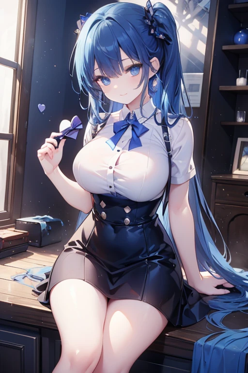 Super score
23:46:05
(Enrich the picture,Masterpiece level quality)Beautiful 8K CG artwork,Goddess-like posture,Kneeling exercise,Slim and soft,Translucent skin,Blue hair、The beauty of extra-long hair, Super Long Straight Hair,The skin is fair and juicy,Big breasts lingerie mini skirt uniform,Perspective Part 1.2x enhanced silhouette effect,Exquisite transparent blues pattern in pajamas,The details are intricate and exquisite,The background is slightly blurred,Charming and lustful leg seduction,Drool,K cups with big breasts,Blush,Japan goddess,Perfect body slim curves,