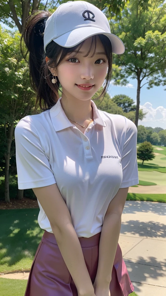 (masterpiece), (highest quality),ultra high resolution, caustics, get used to it, Beautiful get used to it FACE,perfect anatomy,cowboy shot,solo 8 year old beauty、日BookのBookを読む人、black hair,short bob hair,black eye,slender body,ideal body proportions,medium breasts,tanned skin,glowing skin,oily skin,shiny skin,Are standing,ponytail,((latex、tennis uniform、white polo shirt、white pleated mini skirt)),tennis racket1Book、正しく描かれたtennis racket:1.12、outdoor、Tennis court、,full body image((beautiful pussy line:1.1),,(((Mr... Mr.. Mr. A is very cute and has a childish face...:1.45))), 、(very young and big breasted:1.2)
