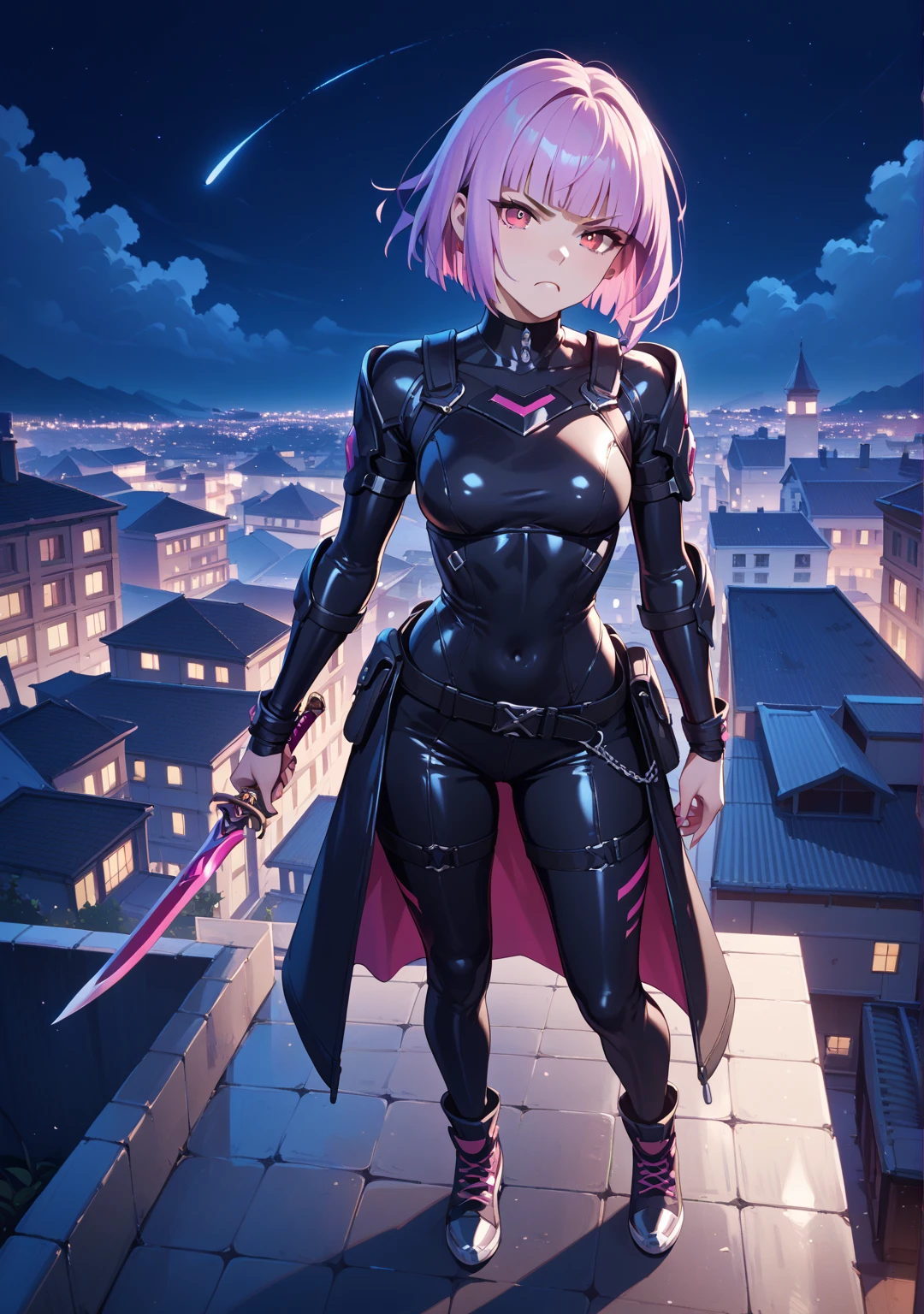 アニメ, girl, coasts, Tattoo on the butt, completely damaged clothes