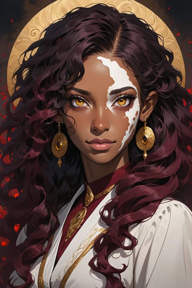 connie maheswaran age 25, ( extremely detailed CG, Mahagony-skinned female with dark Reddish-brown skin, black eyes, and phoenix back tattoo, wearing a full-body open back leotard, mini shorts with stars on the back pockets and a baret holding her black hair tight dragonbraid. strong , well-built, Perfect hourglass physique, amazing skin, strong oblong-shaped face, narrow convex hooked nose. strong, toned, wide heart hips,, biting lips enticingly, catching your eye, waving you closer to her). +( overlooking a coastal city with hands in her pockets,looking over her shoulder ,playful bottom hit) :+(view from behind, hd illustration, extreme long shot, rendered in Unreal Engine 5, hyper-realistic, , 128k, ultra - HD, intricate detail, super - res, webcomic animation, ink art, full-length portrait, wide-body shot, alluring aura and stare , ink art,Black ink,tattoo design outline, Lineart, brush art ,thin line animation, ultra-HD masterpiece, highest quality, highly detailed facial expressions,realistic expression, perfect piece, perfect prompt ,full length, best quality, intricately accurate facial and physical structure, intricately realistic expression and emotion, accurate colored complexion, accurate body anatomy, intricate bodypaint, complex hairstyles, intricate character detail, intricately expressive, intricate color design, complex emotions,) 