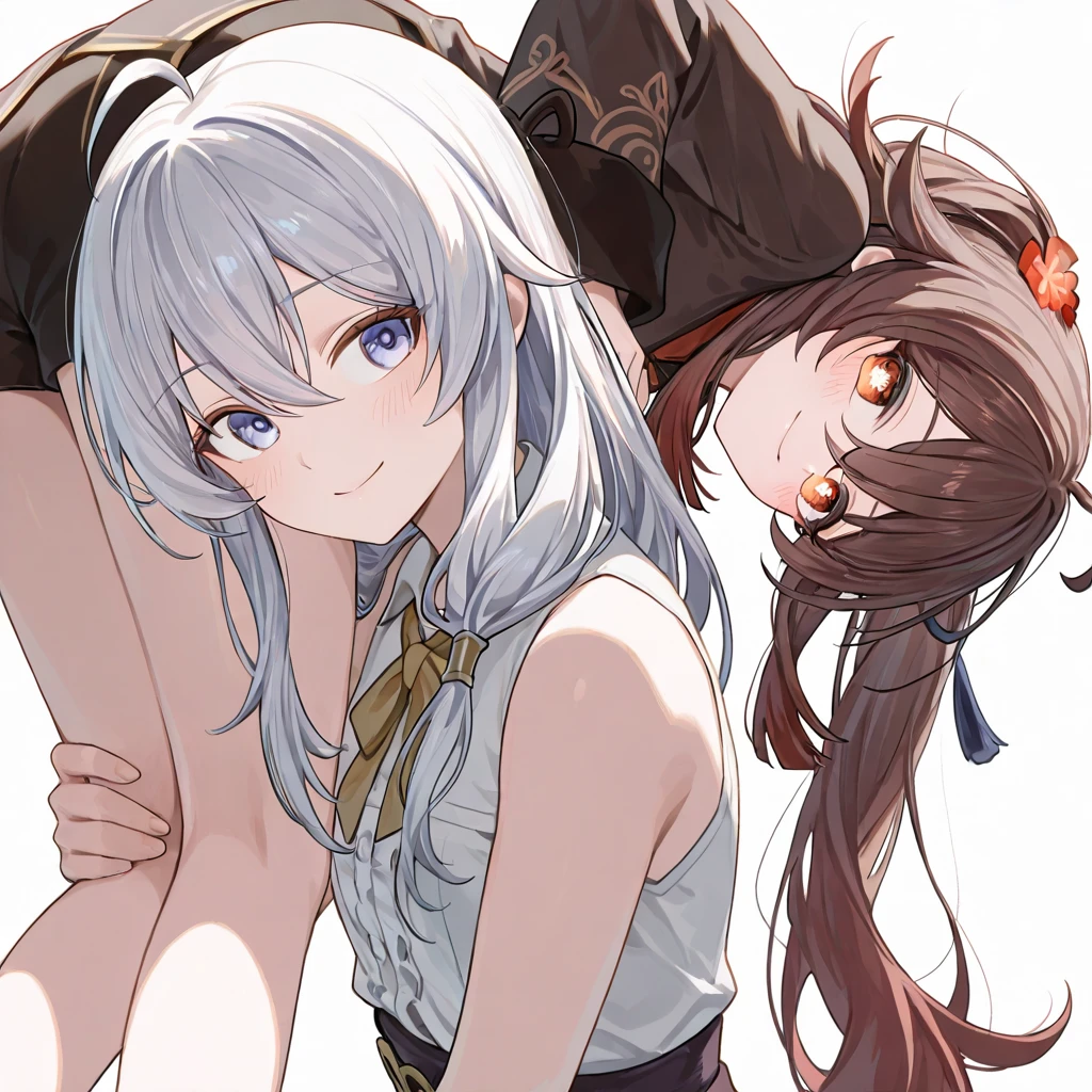 2 girls