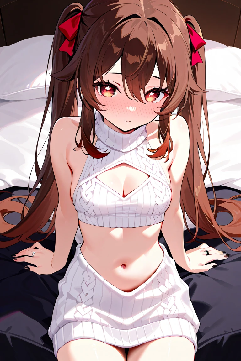 portrait of goldie_lemmon, outdoor, day, (flat chest:0.3), masterpiece , Wearing a dog collar, Naughty tattoo on the belly, childhood , in the bedroom, on the bed, pregnancy, lewd face,  (땀), 떨림,  [despair|scared], 