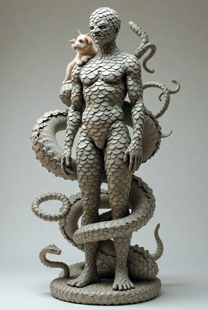 (extremadamente detallado, obra maestra, La mejor calidad, Under the Ocean), Estilo oscuro, volumetric illumination. armadura medieval, rostro con arrugas, lengua larga, tentacle, deforme, imagen submarina vista desde el exterior, pico de pulpo amenazante. manchas de tinta. Rococo composition. Luz de caravaggio