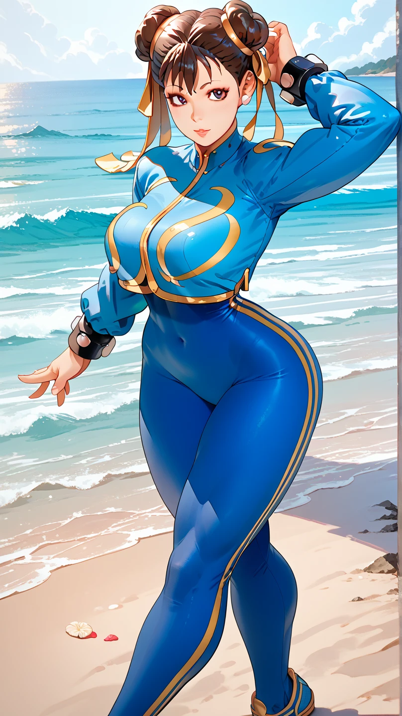 orelhas pontudas，cabelo bege longo，uma menina，Peitos Gigantes，orelha de raposa，duas pernas，Usa meias pretas over-the-knee，bandolete，gatos，Hoody，One-piece Deep V swimsuit，Deite-se de costas na cama