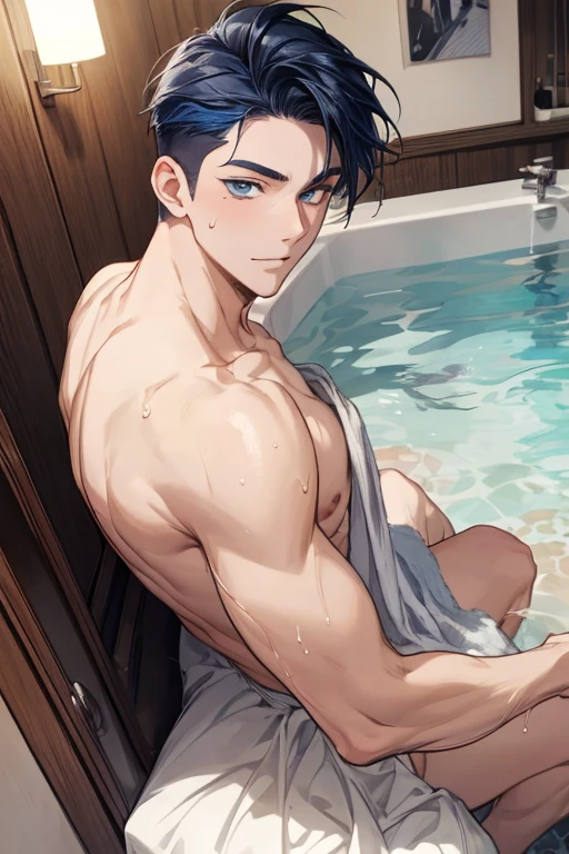 a towel