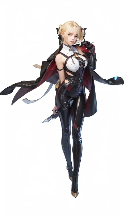 anime girl with a sword and a red rose in her hair, from arknights, from girls frontline, holy cyborg necromancer girl, katana zero video game character, official character art, fine details. girls frontline, female action anime girl, cushart krenz key art feminine, cyberpunk anime girl mech, girls frontline style, female cyberpunk anime girl, maiden from nikke