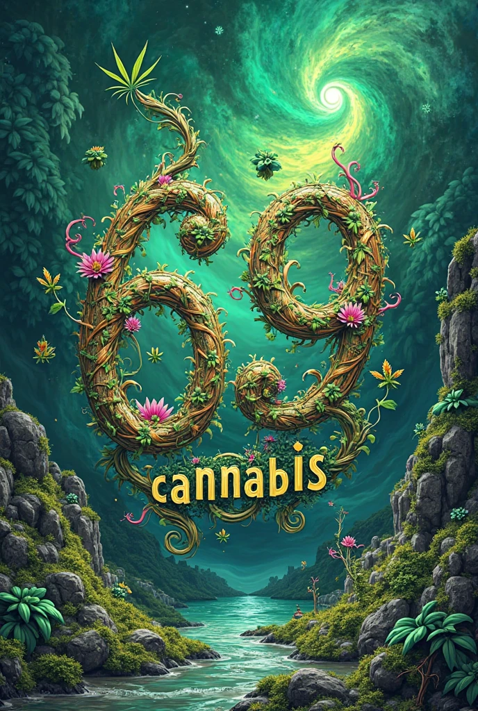 Marijuana fusion with the poop emoji