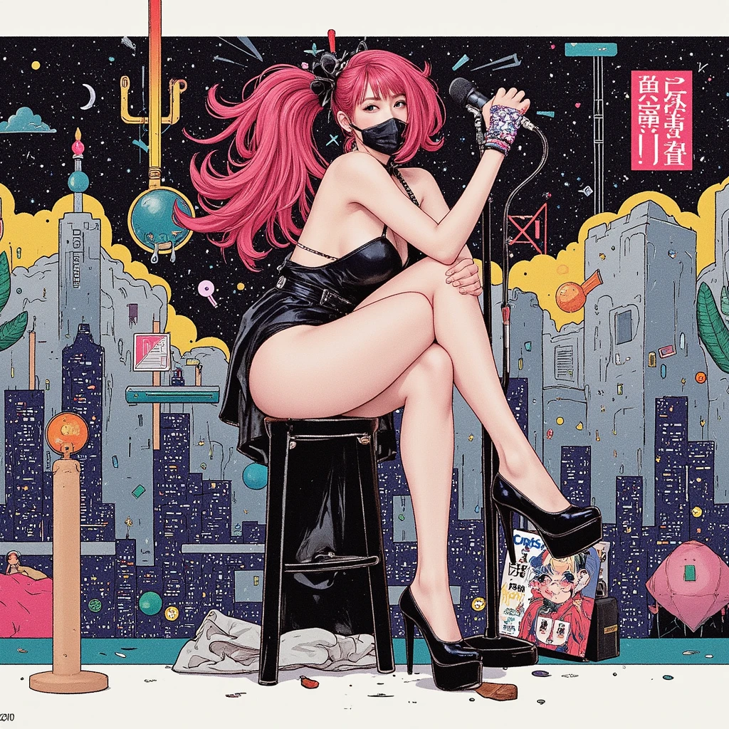 Masterpiece, detailed painting, abstract of a girl with cat ears that Picasso would paint, cubism, psychedelic, coffee, cat, crotch.