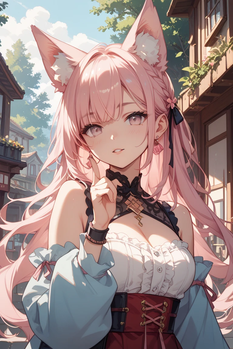 masterpiece, Highest quality, whole body, One girl, bangs, black choker, blush, bracelet, chest, choker, clothes The surrounding area waist, clavicle, Cowboy Shot, ear Earrings, Eyebrows visible through hair, Gradient Hair, Grin, fix, jewelry, Kogal, Long Hair, View Viewer, Earrings, Red eyes, ring, , smile, alone, street, null, cherry blossoms, petal,figure, (magazine:1.3), (cover-style:1.3), fashionable, woman, Vibrant, Pause, front, colorful, dynamic, background, element, have confidence, Performance, Holding, statement, accessories, Majestic, Coiled, The surrounding area, touch, scene, article, cover, bold, to attract attention, title, stylish, font, Catchy, Heading, big, impressive, Modern, trend, concentrated, fashion,((masterpiece)), Highest quality, Absurd, Super detailed, Holographic, Cowboy Shot, ダイナミックなPause, Golden Ratio, Very cute girl, mature, Very beautiful, Super beautiful Asian with gorgeous purple eyes, Very beautiful hair, Shiny skin, nice and sexy body, Slim and delicate body, Perfect body, Cute Panties, Fox Headset, Get your picture taken in a cute alien spaceship,naked,Big Breasts,Sexy