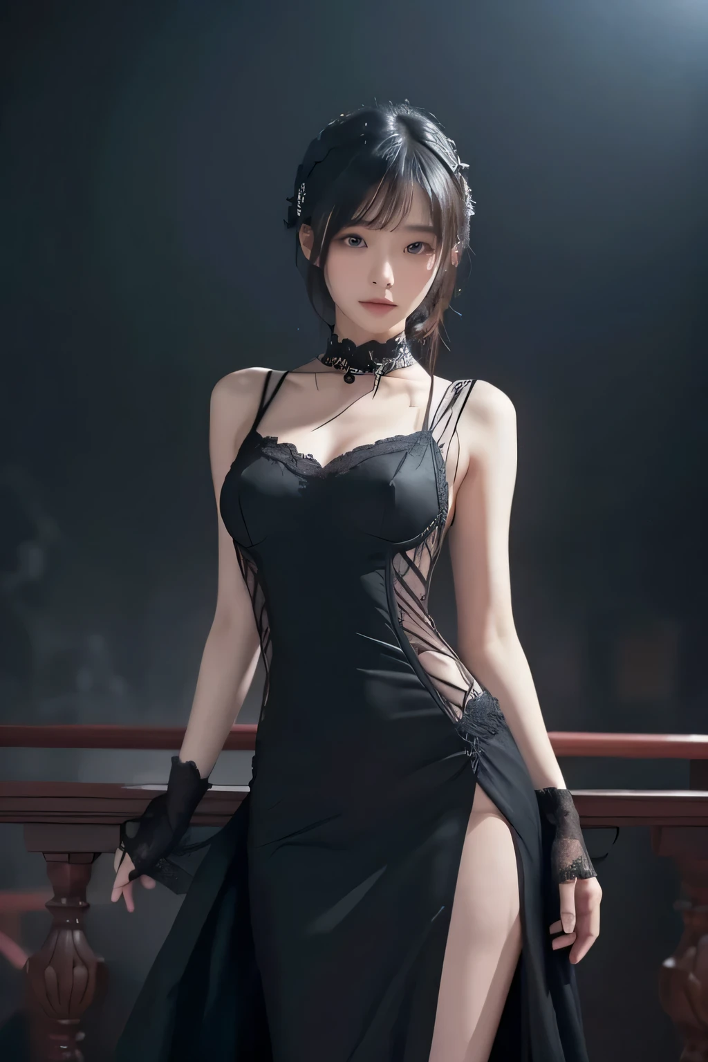 (Best Quality), ((Masterpiece)), (Details: 1.4 pieces), 3D, Beautiful Pure Beauty, (Black Crop Top: 1.9), (Sandals: 1.6), (Kneeling: 1.6) HDR (High Dynamic Range), Ray Tracing, NVIDIA RTX, Super Resolution, Unreal 5 Pieces, Subsurface Scattering, PBR Texture, Post Processing, Anisotropic Filtering, Depth of Field, Maximum Sharpness and Sharpness, Multi-layer Textures, Albedo and Highlight Maps, Surface Coloring, Mitsu - Accurate simulation of material interactions, perfect proportional ratio, octane rendering, two-color light, large aperture, low ISO, white balance, rule of thirds, 8K RAW,