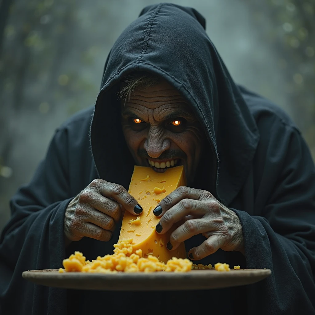 Hungry scary monster