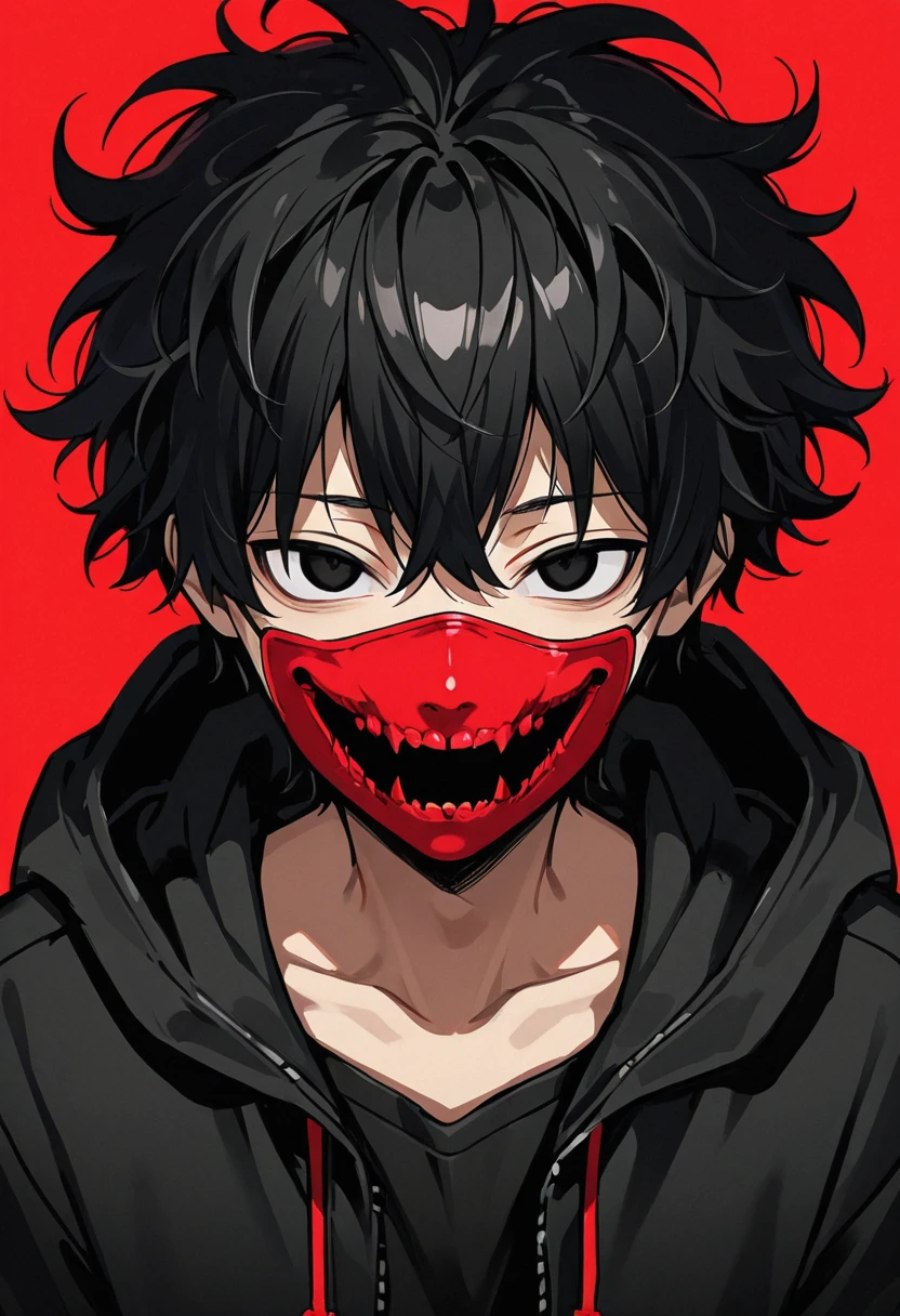 tmasterpiece,Highest image quality,Scary scary girl,Crazy smile,red pupils,Wrapped around the eyes,ito junji art,Horrible terrible,Eyes all over