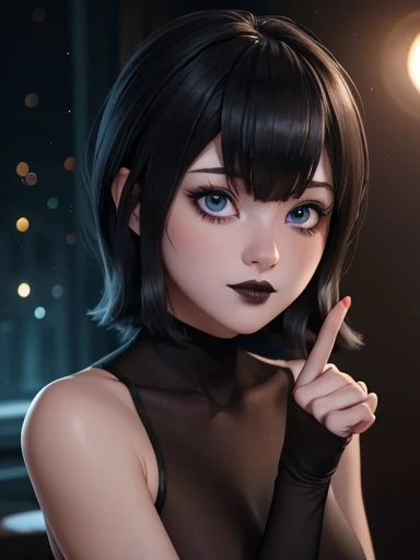 masutepiece, 超A high resolution, Ultra-detail, Beautiful European girl, A darK-haired, Short bob cut, Amazing blue eyes, white-skinned, red-lips, red blush, Gentle look, Sorceress, Amazing face, amazing mavis dracula, lifelike, Black Dress, Striped socks , Beautiful, the perfect body, striped thigh, bulma, (to your feet:1.2), (cum on body:1.5), fellatio, deepthroat, blowjob, sucking penis, oral, oral sex