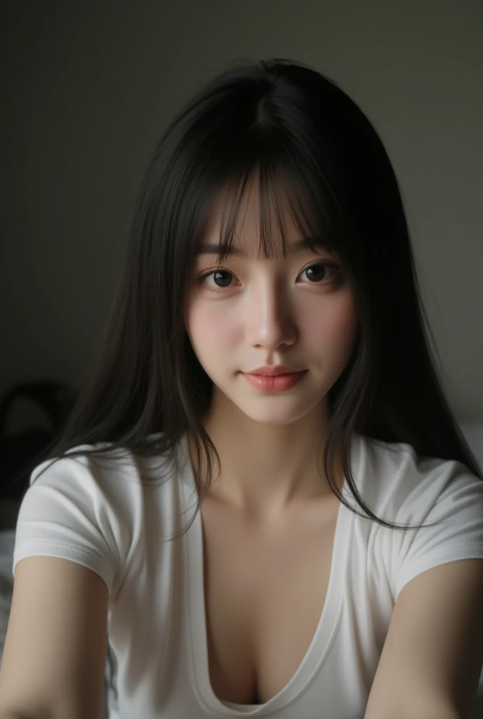 (Highly detailed CG unity 8k wallpaper), (Masterpiece), (Highest quality), (Portrait), (Highest illustration), (Highest shadow), (Realistic:1.4), 1girl on street, Kpop idol, ((Very over Size sweater, button sweater, open sweater), (grey hair:1.1), collarbone, (mid bust:1.3), viewer, smile, full body, hoodie, jacket, shorts, shiny hair, shiny face, smiling expression ,