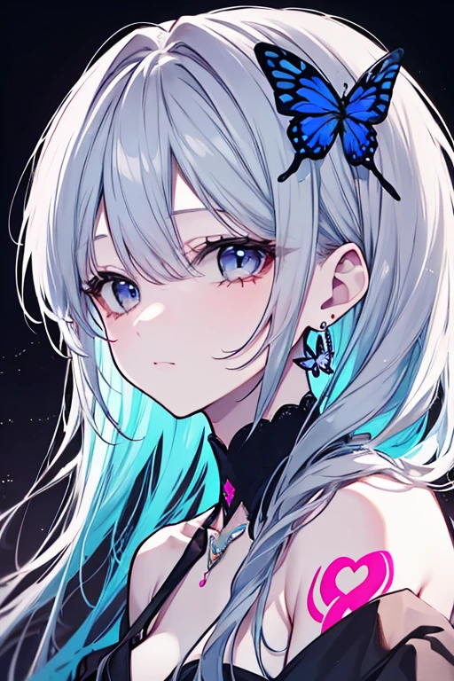 (masterpiece), (best quality), perfect face, beautiful girl, white background background, delicate and beautiful face and eyes, dark intense shadow,
1 girl, vtuber style, cool girl, hololive, amane kanata, streaked hair, bikini, wet body, small chest, cropped shoulders, clavicle, wink, smile, bare feet, chest visible through clothes, (full body), looking at viewer, standing,