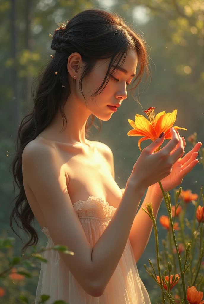 {{{{{3,318 trillion pixels high resolution, nsfw, Realistic scenery and lovely Japanese girl who is moaning madly as she nudity Masturbation that traces the sexual zone repeatedly with her fingers in a romantic Cylindrical crystal herbarium, thicken the lips look pretty, Boobs are fluffy and bouncy, Tits that get rounder bigger her deep tight cleavage}}}}}, {{{{{detail of The panting face and voice of a neat and cheerful girl loved by everyone, Her nipples and romantic deep panting and her fingers tracing her pussy and Inside a herbarium soaked in female hormones and Her thick pussy pubic hair depicted in detail, A detailed her repeatedly drastic Orgasms that make the uterus tremble}}}}},{{{{{Her thick pubic hair in the her nudity body, A neat girl who sitting and opens her crotch traces her crotch with her fingertips and with a moan experiences her first climax and innocent Masturbation that traces the sexual zone, It's too clean and innocent to see her go into her own world nipples out mouth open panting and Masturbation that traces the sexual zone as she climaxes over and over again, magical in a romantic Cylindrical crystal herbarium filled with female hormones, Herbarium-soaked her tits become so plump and her tits grows sexier, Cuteness preserved forever shining in exchange for life from her, her beautiful slender underbust, slender curvy cute waistline, an lewd fetish for lips and necks and waistlines, her clearer nip line from underbust to hips, gloomy straight long wig, thick vivid lips}}}}},{{Extremely detailed}},{{{{{heroine girl's Sexually unused body with pure and innocent aura}}}}}
