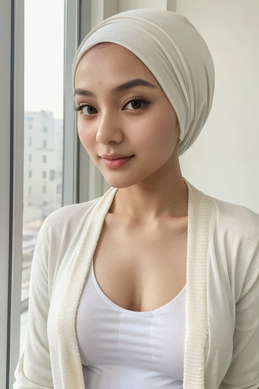 ((Leopard Pattern)), ((Lace V-neck ice silk nightdress)), (((((HALF BODY PORTRAIT))))), ((FLAT CHEST:1.6)), ((Lace)), ((CYNIC FACE EXPRESSION:1.24)), masutepiece, High quality, UHD 32K, Realistic face, Realistic skin feeling , A Japanese Lady, 5 matured lady, , Very cute and baby-like face, (((FLAT CHEST))), (Night time at forest), ((look In front at the camera and SADNESS)), (((CUTE GIRL))), ((PURPLE FLUORESCENT LIPS)), ((Floral Pattern)) little wearing lingerie, dark night background , black forest night, horror scary place, (from behind up), ((((HIJAB STYLISH))), ((GIGANTIC BREASTS))