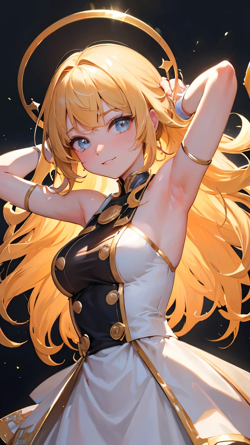 best quality,4K,8k,high resolution,masterpiece:1.2,very well detailed,Physically Based Rendering,(cute, adorable by design,charm) boy,Beautiful details,beautiful lip detail,Long Lashes,( twinkle in both armpits, twinkle in both armpits) The length of the hair is random,stylish 髪cut,(stylish,Fashionable) closed,(Be confident,happy) Performance,relaxed posture,Fun Background, portraits,bright colors, Warm Tones,soft lighting in gold