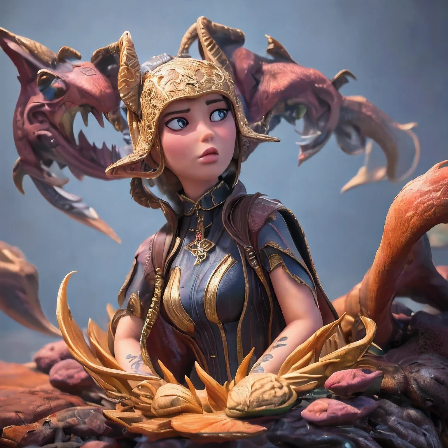 (Set in an Eldritch Horror, many eldritch monsters stalk the damsel) In ancient Egypt, (realistic Jessica Rabbit (Egyptian themed sultry makeup) in a (dressed appropriate to the scene)), alluring sultry, is panicked and struggling to run across the desert, she is being pursued by a large sex crazed eldritch monstrosity, moonlit night,painting-like,rich texture,full of details,masterpiece:1.2,realistic,photorealistic:1.37,ultra-detailed,professional, HDR,UHD,studio lighting,ultra-fine painting,sharp focus,physically-based rendering,vivid colors,bokeh,portraits,horror,landscape,realism,sci-fi,photography,concept artists,warm color palette,soft and diffused lighting