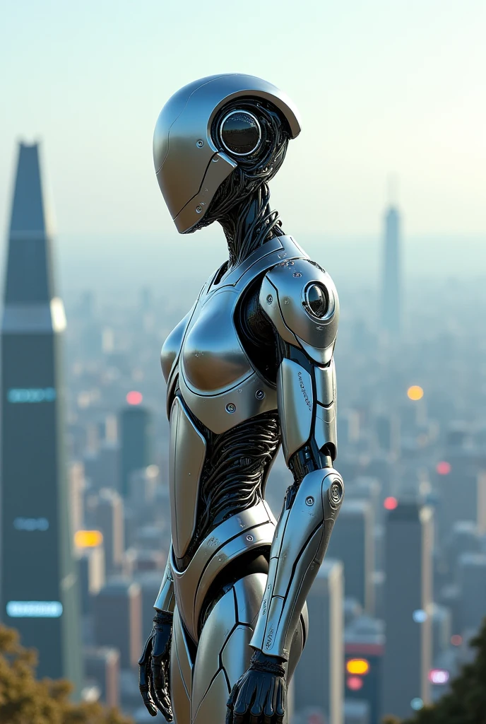 Futuristic African building. Man and woman inside in an apartment. Futuristic High tech gear. Incredible detail. Ultra high quality.