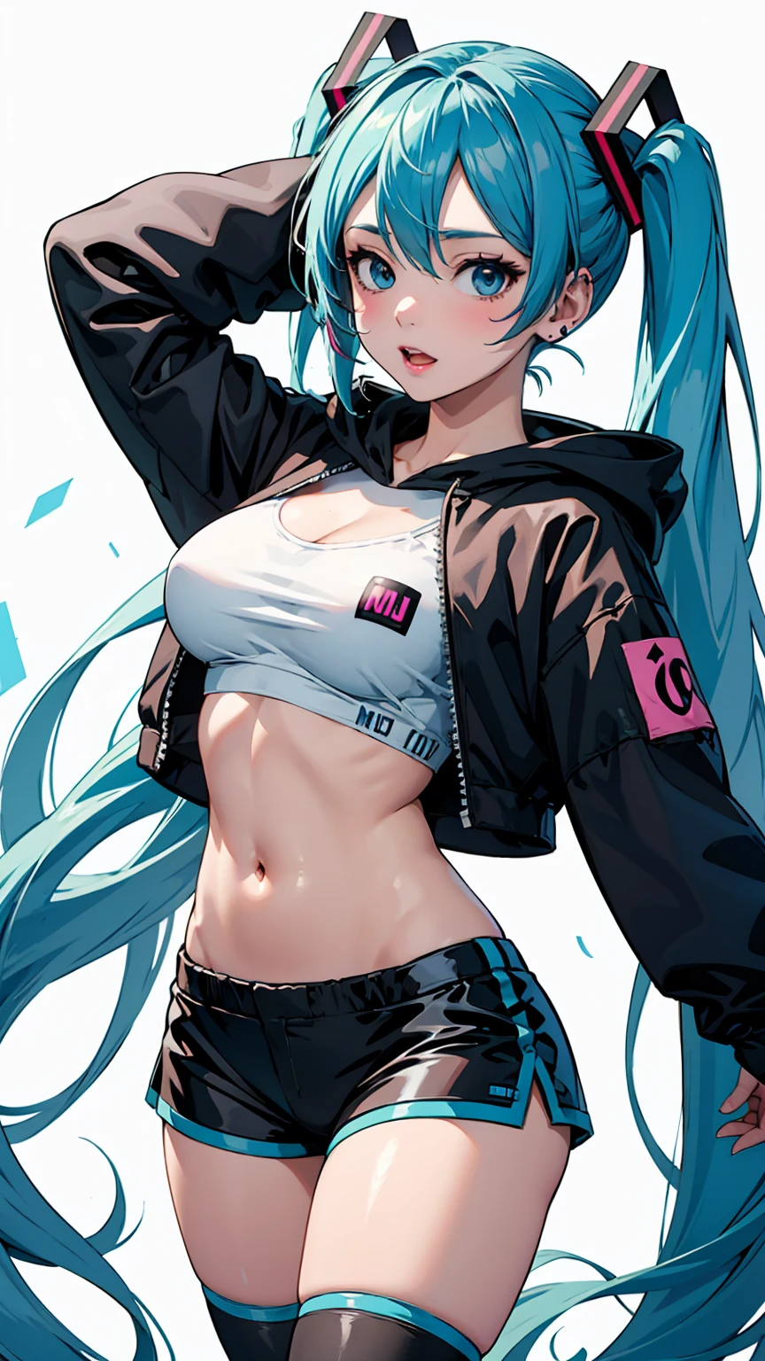 Rainbow Dash, , lila Augen, enge schwarze Yoga Hose, Underboob, sexy Pose , schwitzen , dicker Hintern,