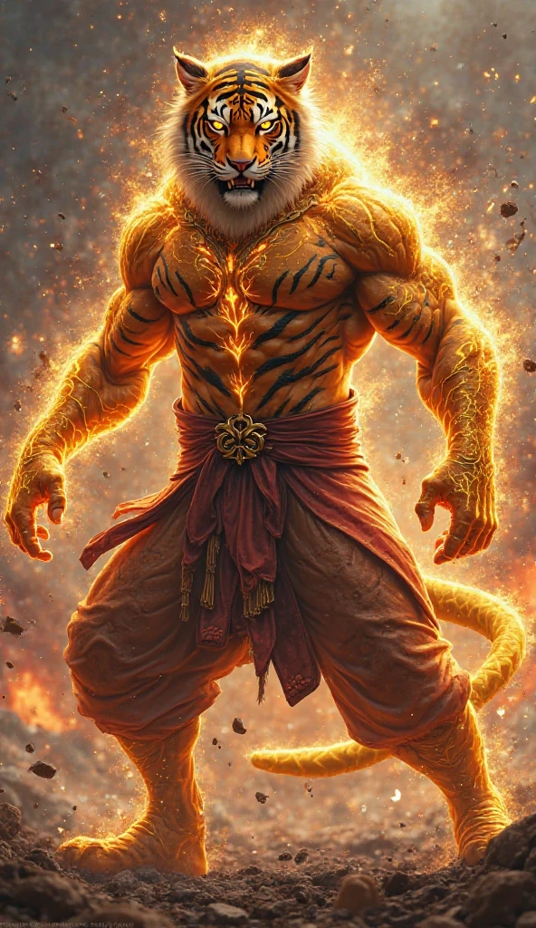 linhu,Solo,(Anatomically correct:1.7),Penile erection,Bala,Dreamy background,Lotus position,Bring your palms together,Sanskrit golden wheel on the back,Flying golden Sanskrit,kindness, divinity,Divine light,Holy light,Boundless light,Magnificent sunset background,rendering by octane,gorgeous features,Beautifully detailed eyes,Intricate fur,Detailed face,Perfect skin texture,extreme hight detail,Full body view,Cinematic lighting,Professional lighting,Centered, looking at the camera in,8K,shooting with Hasselblad X1D-50, maximum focus, Depth of field, Perfect lighting, Light particles,(Best quality),(Masterpiece),(Ultra detailed),Sharp focus,Light particle muscles, big muscular male, Bala, Mature male, of a shirtless,Blue loincloth,nipple bump,Large balls and sheaths,(Penile erection :1.7),A veined skin masterpiece,Delicate crystal golden eyes,Tiger tail, Show muscles,Extremely detailed, (Ultra-detailed, Perspective:1.0), Depth of field, Perfect lighting,Sharp people, Atmospheric, hyper photorealism,hyper HD, Detailed background, scenic, 3D, Light against darkness, Smoke,author:Rembrandt,by Pino Daeni,Snosco Report,e621, NSFW, (Dark shadows, Wide dynamic range, hdr),Full body view,Cinematic lighting,Professional lighting,Centered, looking at the camera in,8K, Yes,shooting with Hasselblad X1D-50, maximum focus, Depth of field, Perfect lighting, Light particles,(Best quality),(Masterpiece),(Ultra detailed),Sharp focus,Light particles