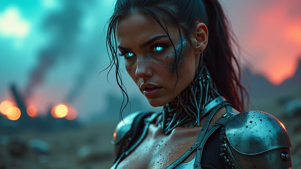 (best quality, hyperdetailed photography:1.2), beautiful lady, scar's face, tattoos breast,(muscular body:1.1),,dark makeup, viking 516 AD warrior,,,, ponytail,badass woman,,,,(massive perfect breast:1.0), (upper body portrait), (cinematic shot:1.5), (movie photography:1.2), cinematic lights,, (naked breast),(ultra detailed skin texture:1.3)