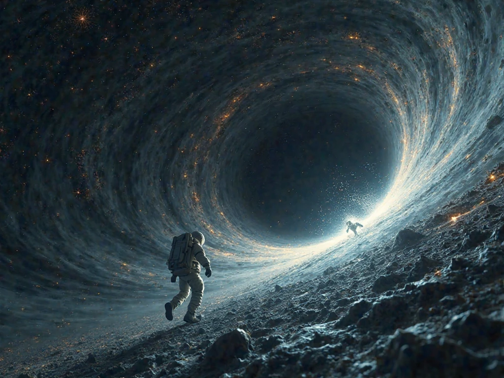 Astronauts in a black hole

