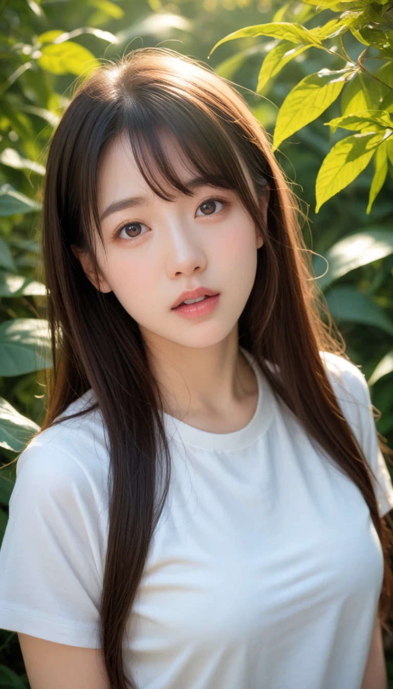 (highest quality, Very detailed, Realistic:1.37), Professional, Fine and beautiful eyes, Beautiful lip detail, Detailed facial features, Natural skin color, Perfect skin texture, Delicate expression, High-resolution images, Realistic face, Realistic skin, Real Face, Natural smile, Very detailedな髪, (Yuki), 20-year-old, (Calm Japanese female college student), Her slim figure and flowing hair、Sky background、In harmony with the natural beauty of the surrounding area。. The high-resolution image captures Very detailed realism, highlighting Yuki's captivating eyes, Delicate lips, and smooth skin tone. A stunning visual expression of tranquility and Japanese aesthetics.。.