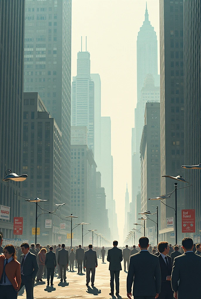 A whole city naked