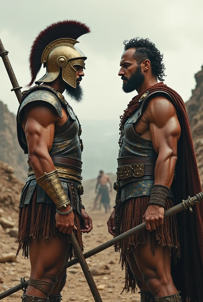 Romulus: Whoever crosses this line, will die!
Remo: You don't scare me, brother!
