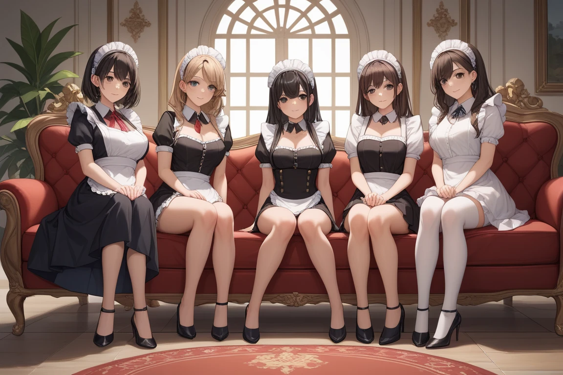 ((NSFW:1.3)),(Textured skin, Anatomically correct, Super Detail, high details, High quality, hight resolution, Best Quality, 1080p,4K),(One-person viewpoint, looking at viewer, subjective:1.5),


(Multiple girls in Bed room in dark),(women's Bed room in dark:1.3),
((Multiple girls, 10+girl with, Group photo of the girls, Group photo of the girls:2))
((Girls of older women, 28 year old, sexy womens:1.5)),(Girls with gigantic breasts:1.5),(Girls with various hairstyles:1.5),
(inviting you to have sex),

((Girls line up showing buttocks:1.6)),
(back shot:1.5),(turn around:1.5),


(maid, maid clothes, maid apron, maid headdress,:1.5),
nsfw,(skirt lift:1.3),showing off pussy,

nsfw,(enraptured face:1.4),(naughty expression:1.2),(orgasm smile:1.5),seductive smile, excited smile,
(blush, face blush, blushing:1.3),


(spread pussy wide:1.1),(pussy focus:1.3), (bare pussy:1.3), (Vaginal hole:1.1),(open vagina, vivid pussy, high quality vagina:1.1),anus, ass, (dripping love juice:1.1),
