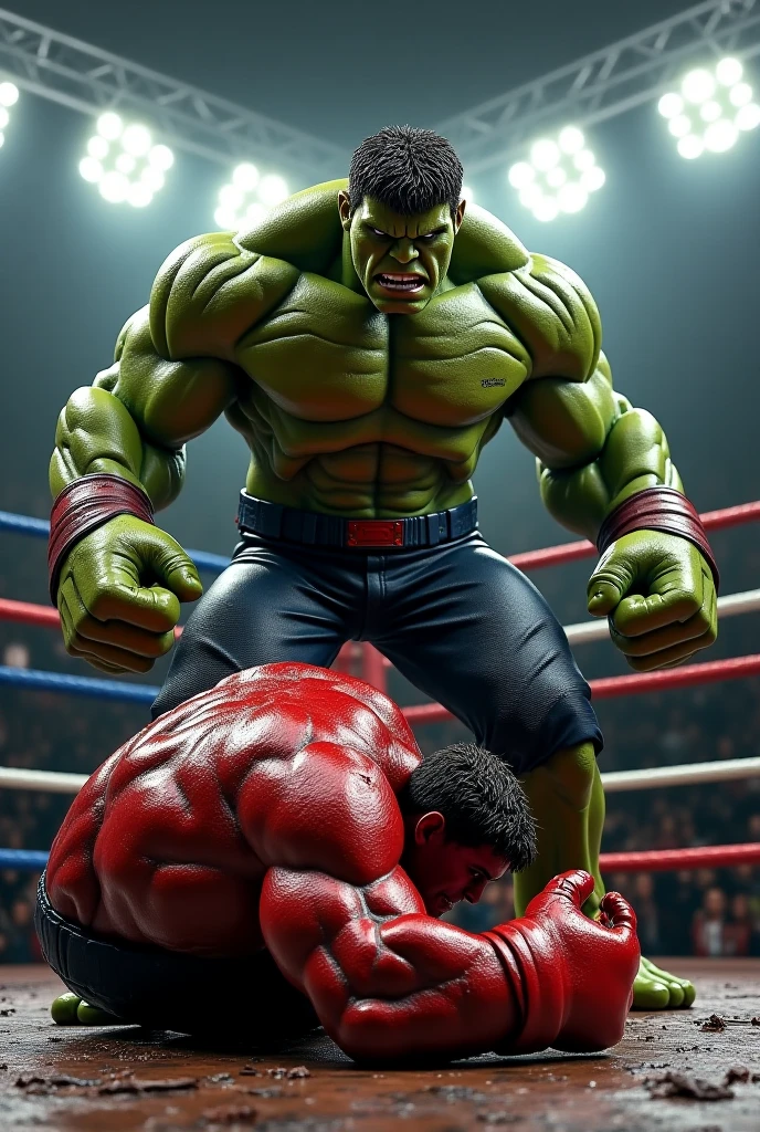 Mike Tyson Knocks Out Hulk in Las Vegas to a Full House on Fox