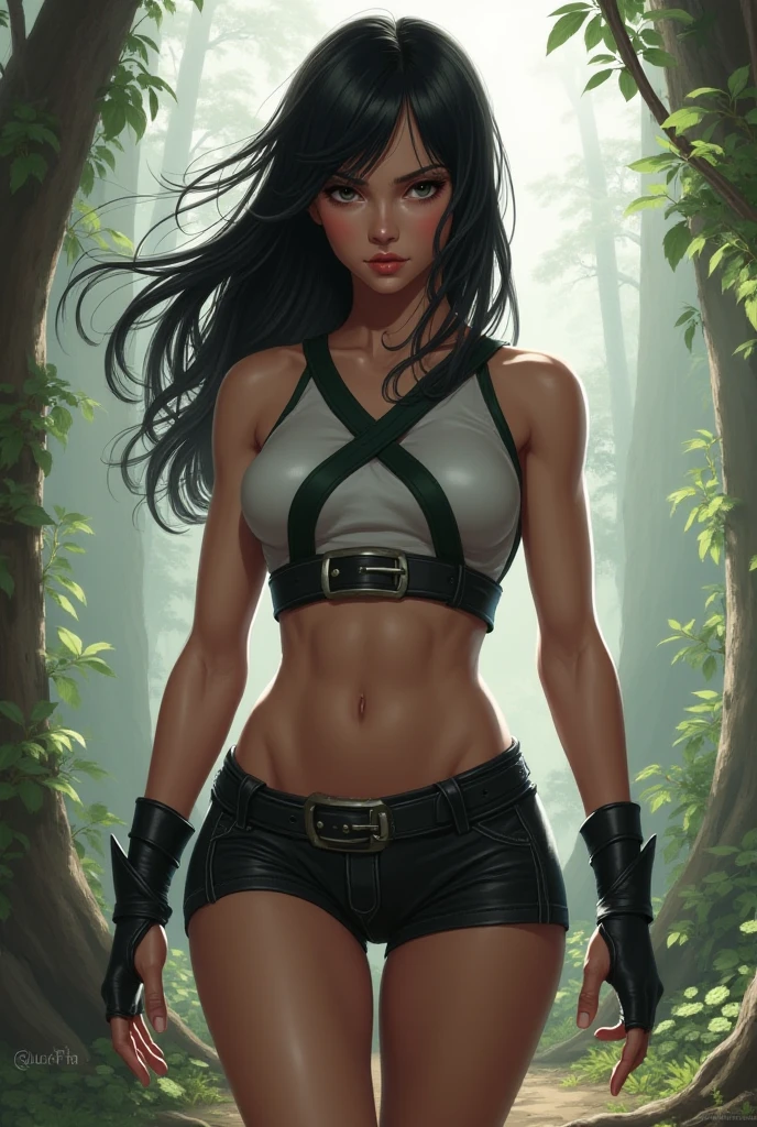 half-length angle, cave background, chiaroscuro lighting, Rembrandt lighting, huntress, wearing torn jungle clothes, with totem painted on her face and arms, long brown hair, appropriate muscle definition, situated on the ground, heroic posture, style realistic, (8k, RAW Photo, best quality, masterpiece: 1.2), (realistic: 1.3), (real skin details: 1.3), (photorealistic: 1.3), detailed facial features, ultra-detailed, masterpiece, lighting realistic, best quality, masterpiece, best quality, extremely detailed 8k CG wallpaper, on artstation