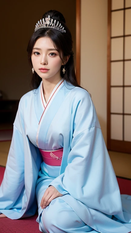 (Korean young woman),(RAW photogr:1.3),Extremelybeautiful,(in a ryokan),(Nestled in a man's arms:1.2),(Kissing a man:1.3),(being touched by a man:1.5),(Being beaten hard by a man),(((tmasterpiece))), ((Best quality)), ((intricately details)), ((hyper realisitc)), Ridiculous resources, Moro Liberation Front,(Expressing the:1.2), , The very detailed, illuminationig breasts enchanting:1.1), ((big boobs quotes),(violent:1.1),,White skin of the,Full of color,sexually attractive,a slender waist,pretty legs,(Perfect leg line),Upturned buttocks,Wide hips,(perfect hand), detailed finger, Beautiful and delicate eyes, Wavy curly hair,with brown eye, Name card, CEO,(Red pencil skirt:1.2),(Red stockings:1.3),detailedbackground, perfect eyes, of eyeace flushed:1.2),Confused eyes,The mouth opens slightly, (naked : 1.7), nude, nudity
