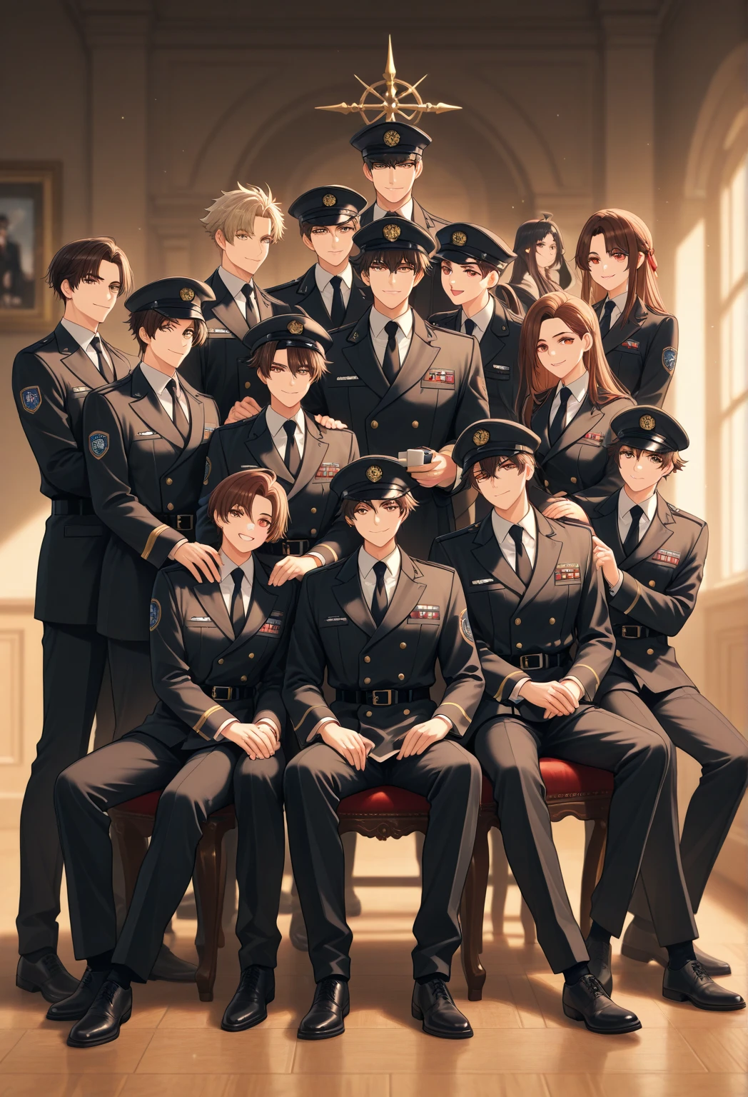 meeting room、Generals in distress