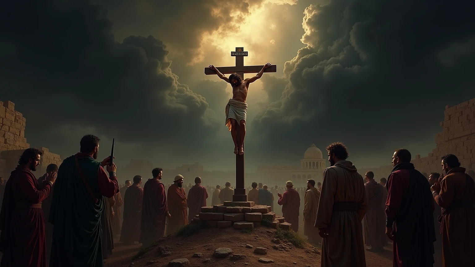 cross on mount calvary